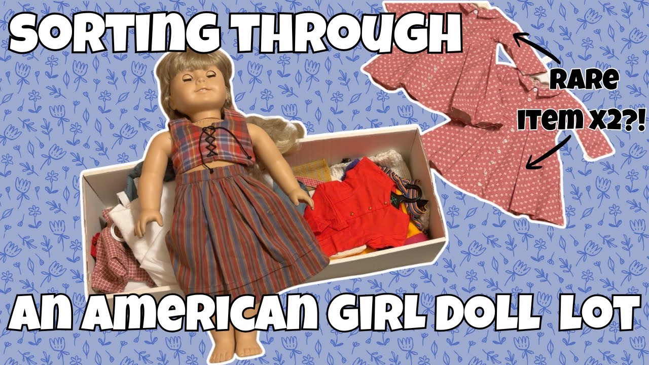Редкая находка в коллекции кукол American Girl! Находка с вторичного рынка.