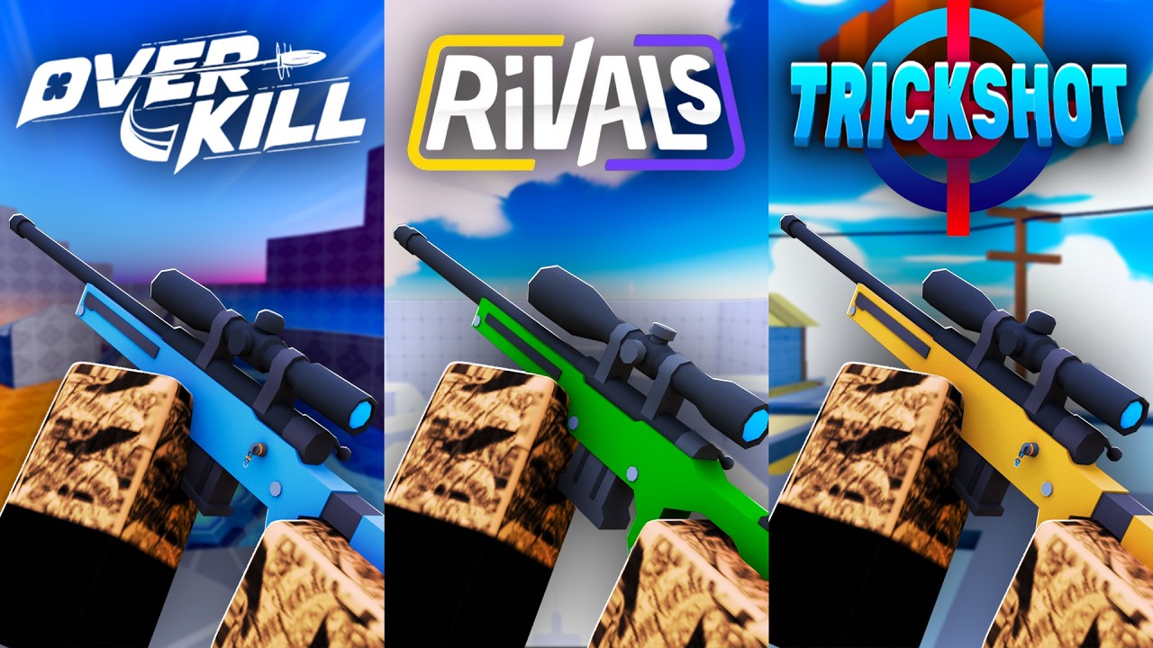 Какая игра на Roblox &mdash; лучшая снайперская стрелялка?