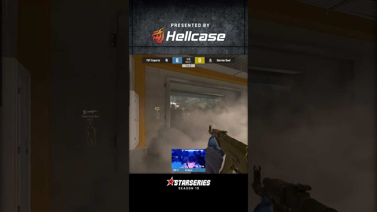 1v2? No Problem for Krabeni #starladder #cs #кс #counterstrike #csgo #clutch #krabeni