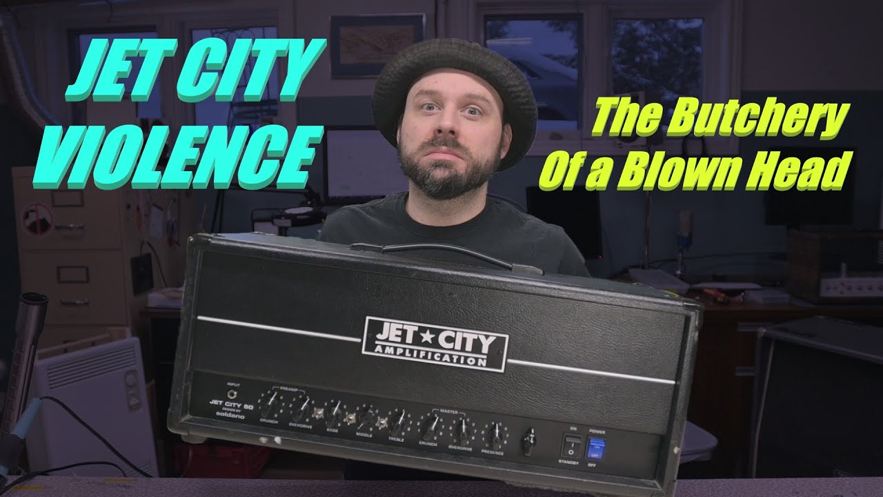 Jet City Violence Ep.1 - I Bought  a JCA50H with a Blown Transformer