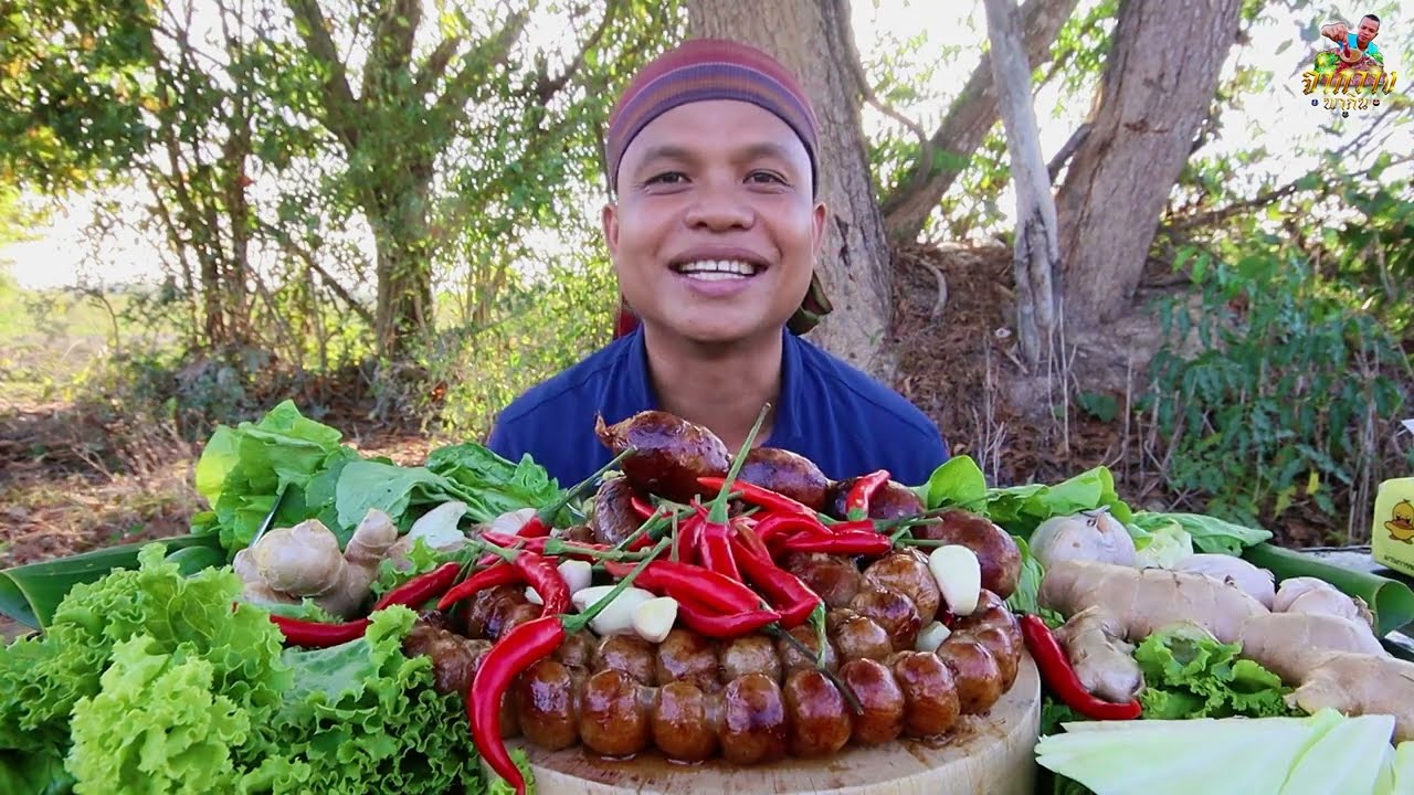 #ใส้กรอกเนื้อ #ใส้กรอกหมู #ใส้กรอกหมูใส้กรอกเนื้อแกล้มพริกเป้นกำๆแซ่บๆ