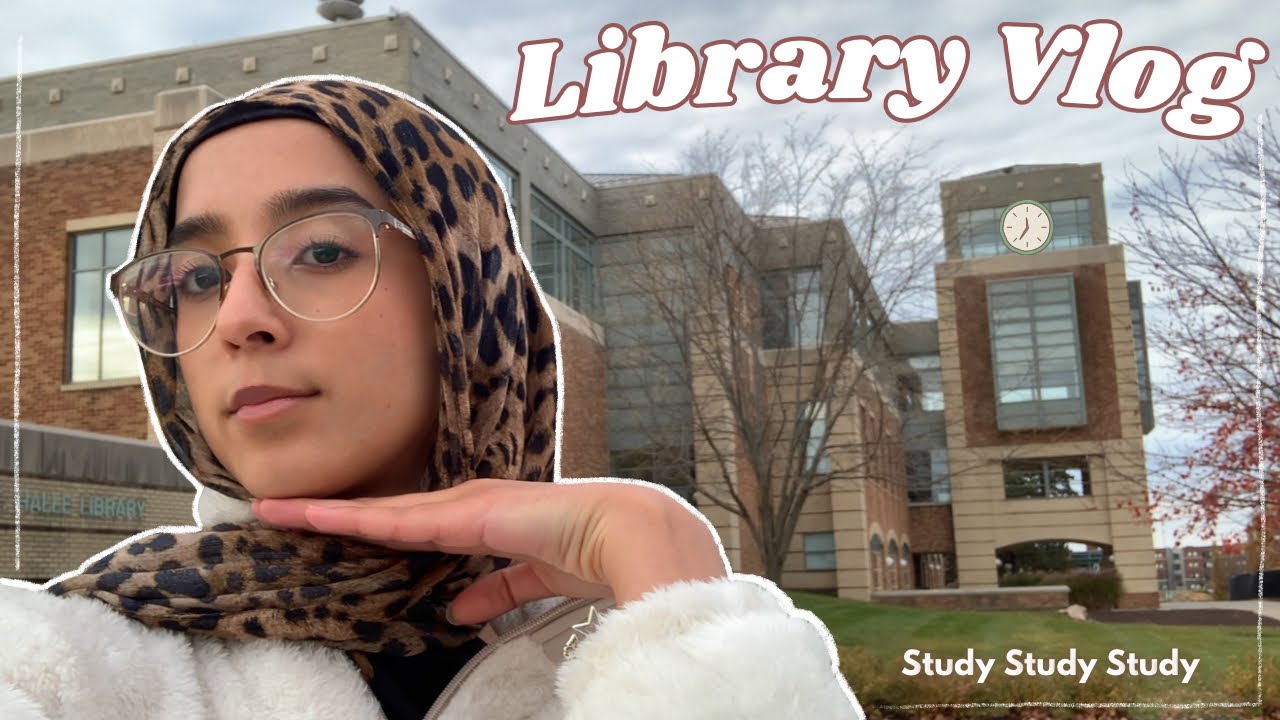 A Productive Study Vlog at the Library 💌💻🎧|| The Uni Diaries (12)
