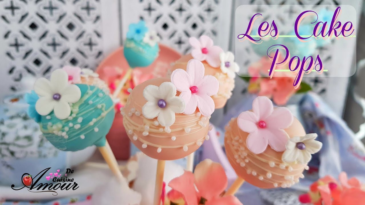 les cake pops, ou pop cake, recettes pour enfants pour les fêtes de l'Aïd el fitr