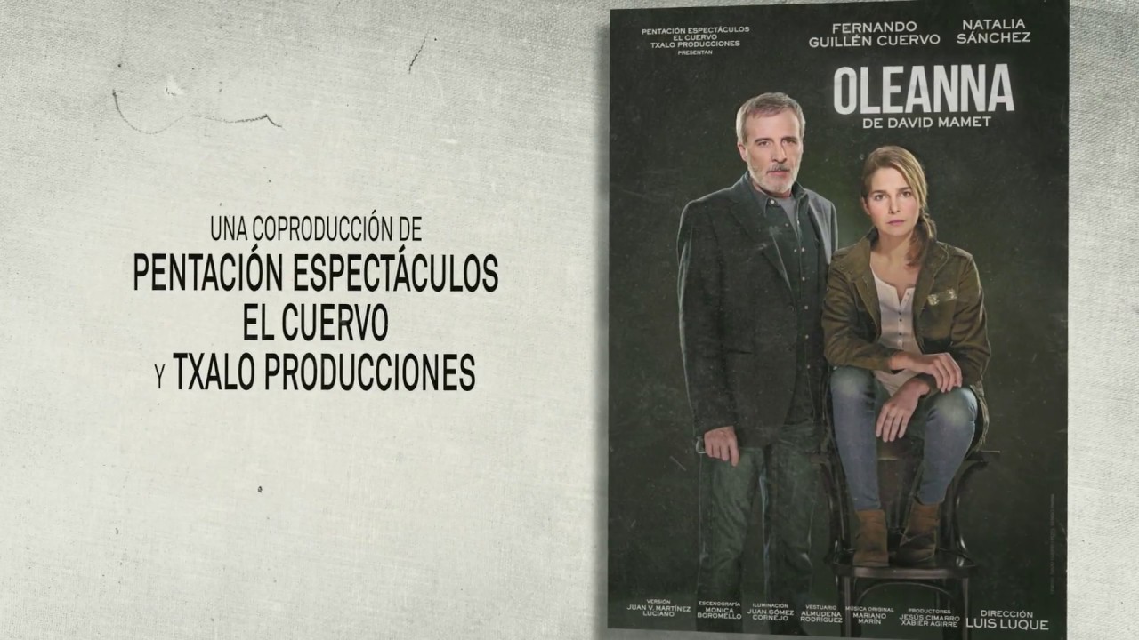 Trailer 'Oleanna', de David Mamet