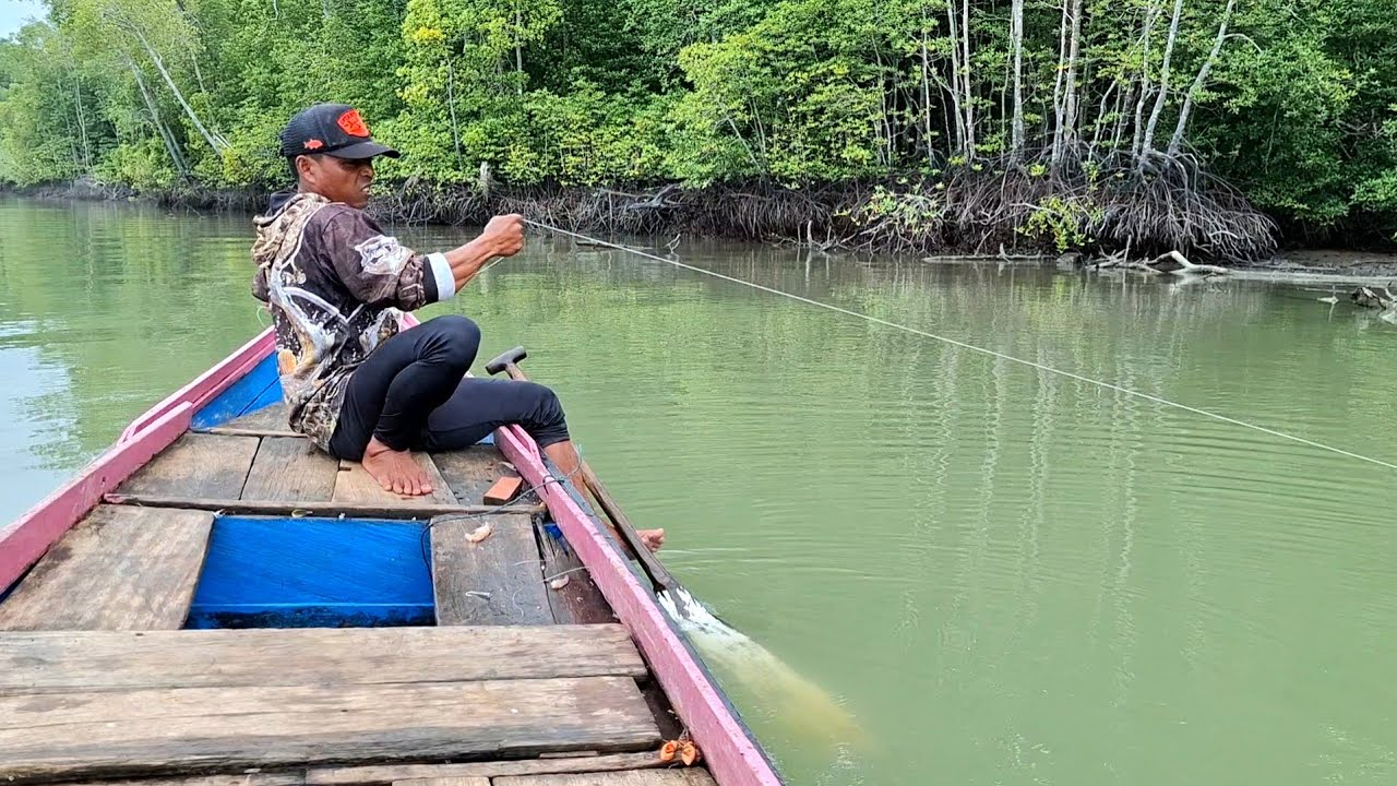 LUAR BIASA GACOR SAAT KAWANAN BARRAMUNDI BABON BERKUMPUL DI SATU SPOT