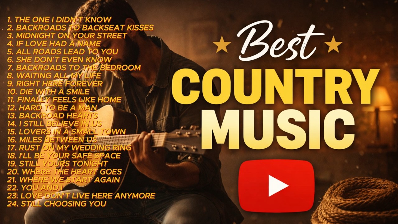 ❤️ BEST COUNTRY PLAYLIST ❤️ Small Town Love, Broken Hearts & Real Stories