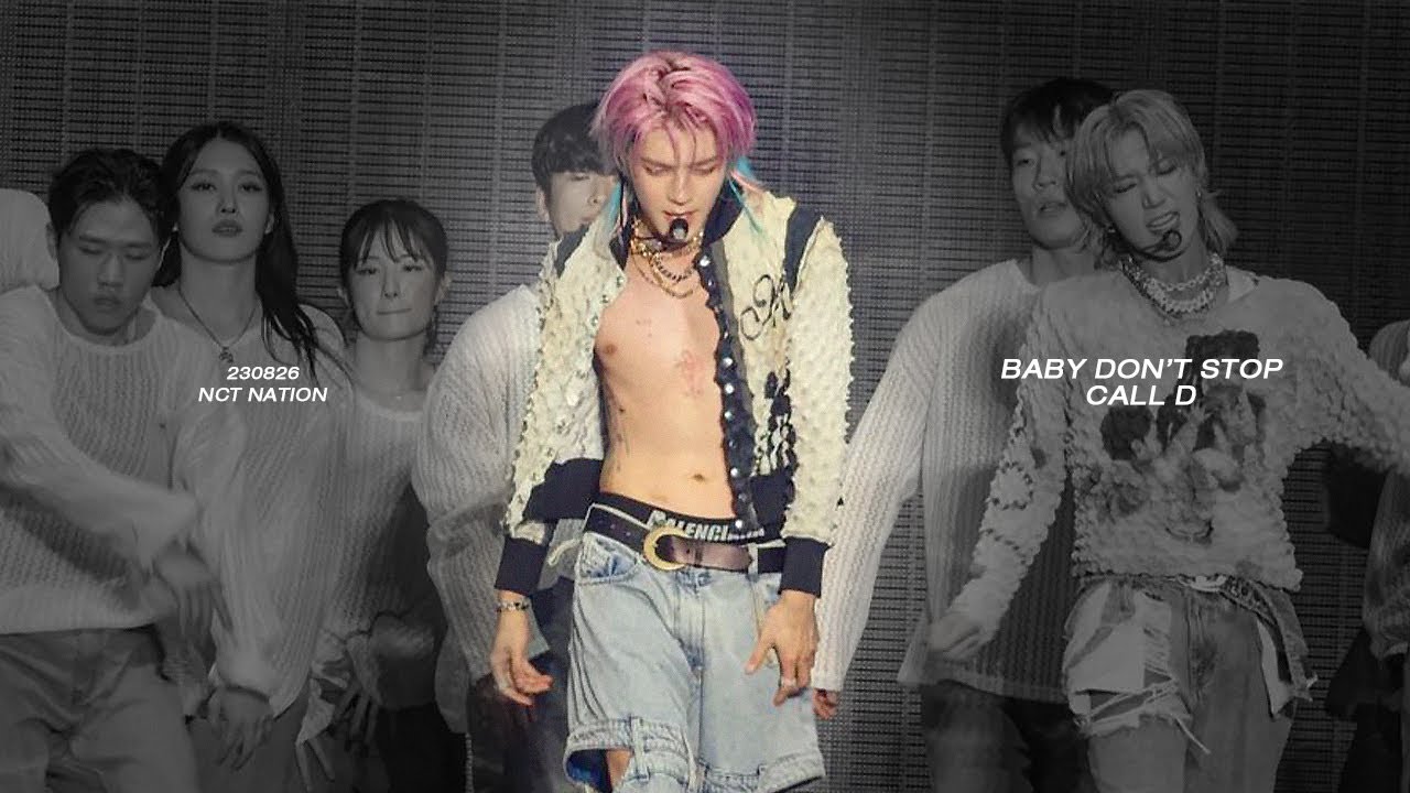 [4K/multi cam] 230826 baby don’t stop + Call D 태용 직캠 (NCT NATION)