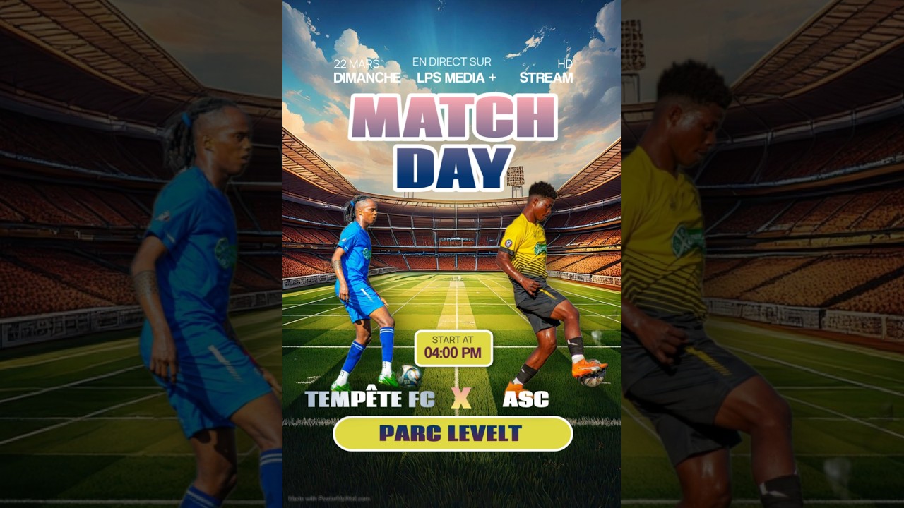 TEMP&Ecirc;TE FC VS ASC | S&Eacute;RIE RETOUR CHAMPIONNAT NATIONAL D1 PARYAJ LAKAY