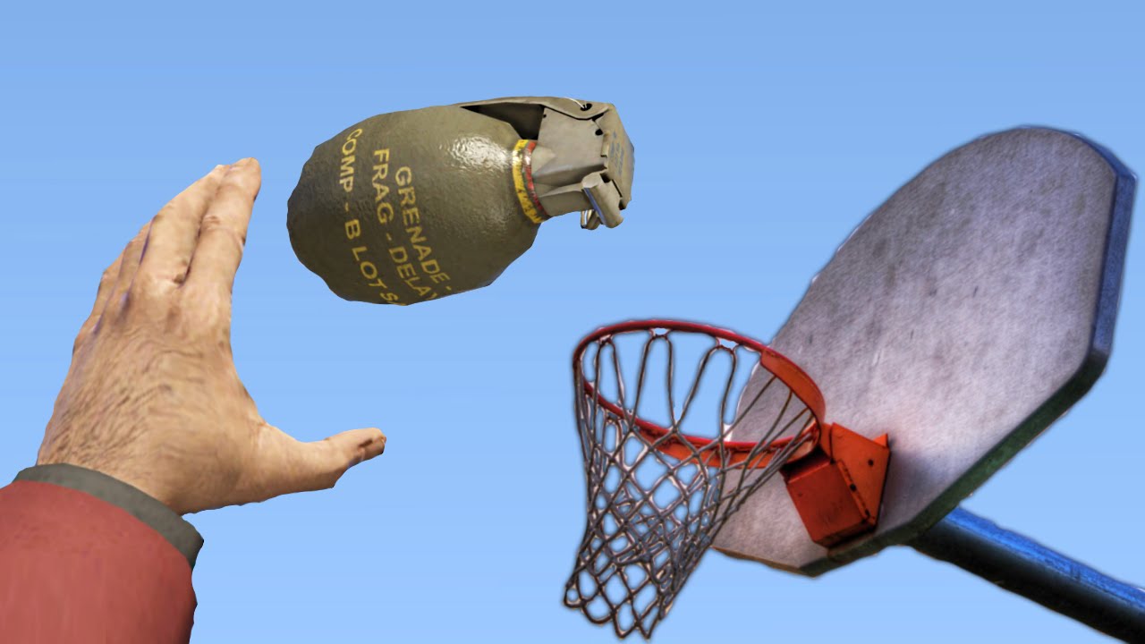 AWESOME GRENADE BASKETBALL!? (GTA 5 Online)