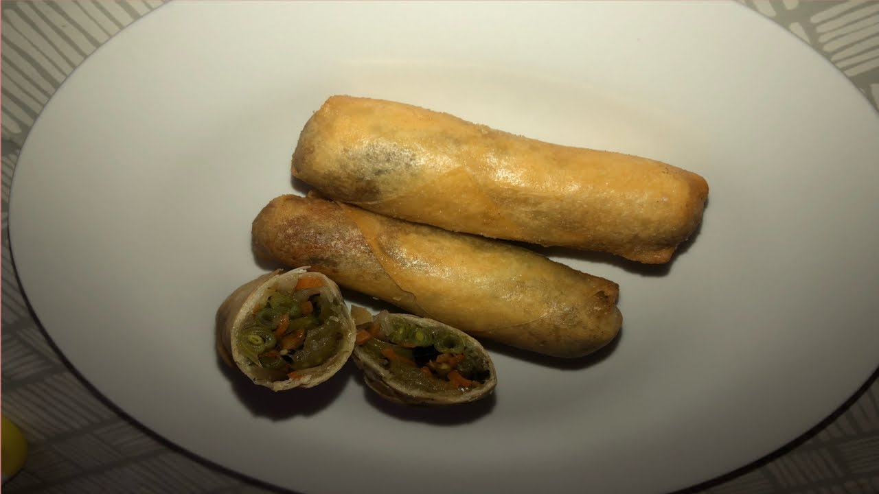 HOW TO MAKE CRISPY VEGETABLE SPRING ROLLS?