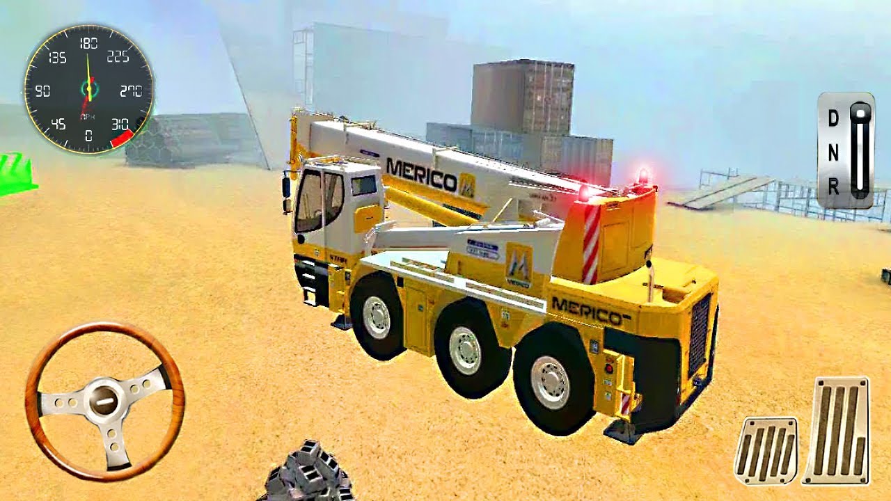 Construction Site Truck Driver #1 - Truck Crane Simulator - Android Games