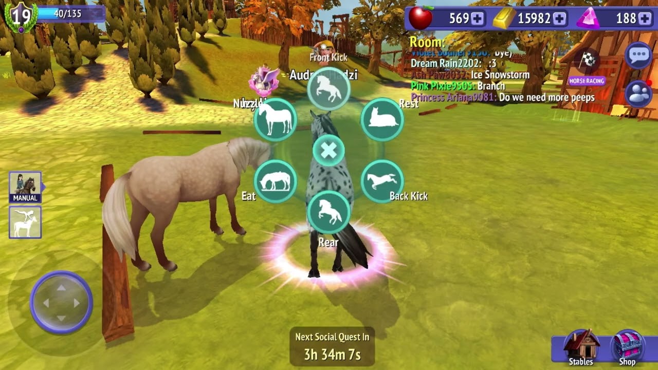 Wild mode in Horse Riding Tales