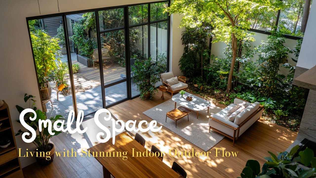 Modern Open Concept Home Ideas: Small Space Living with Stunning Indoor-Outdoor Flow