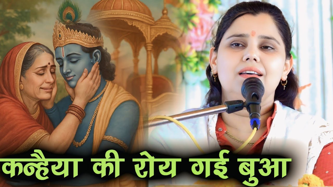 प्रसंग, कन्हैया की रोए गई बुआ,, शास्त्री नीलम यादव जी शिकोहाबाद 6397979031