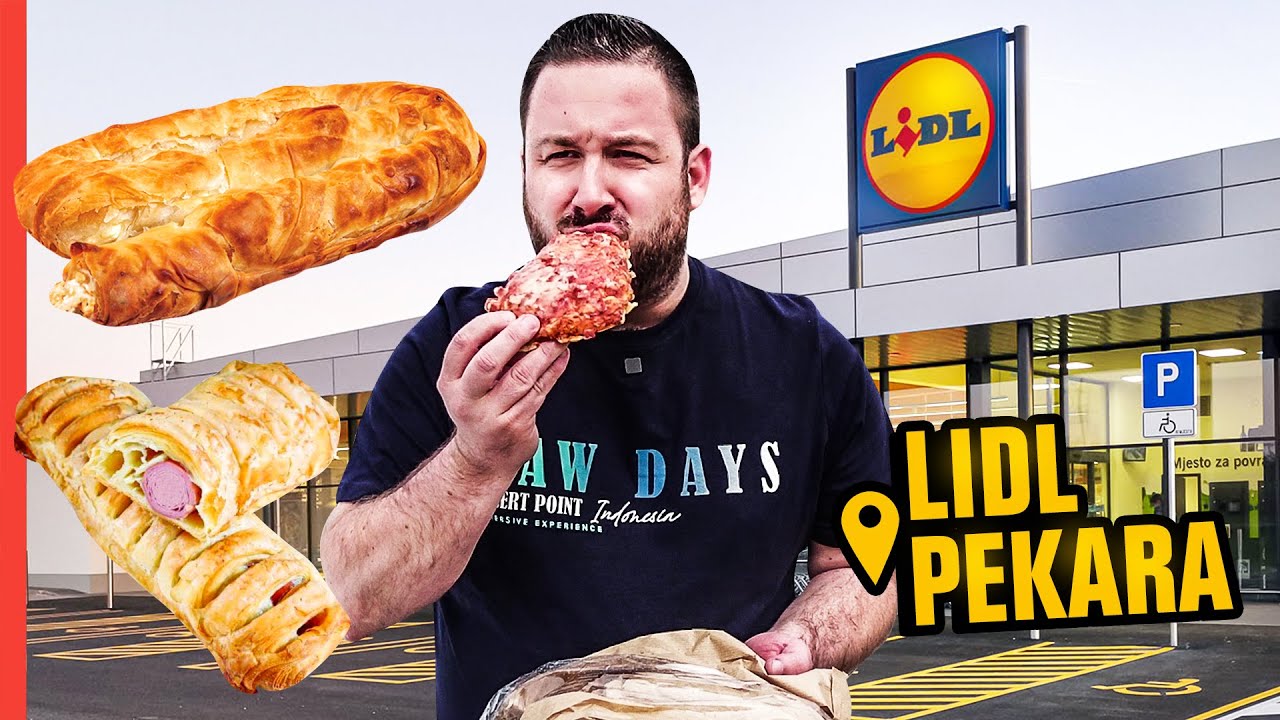 Testiram sve proizvode iz LIDL pekare! Hoću li opet ostati gladan?!
