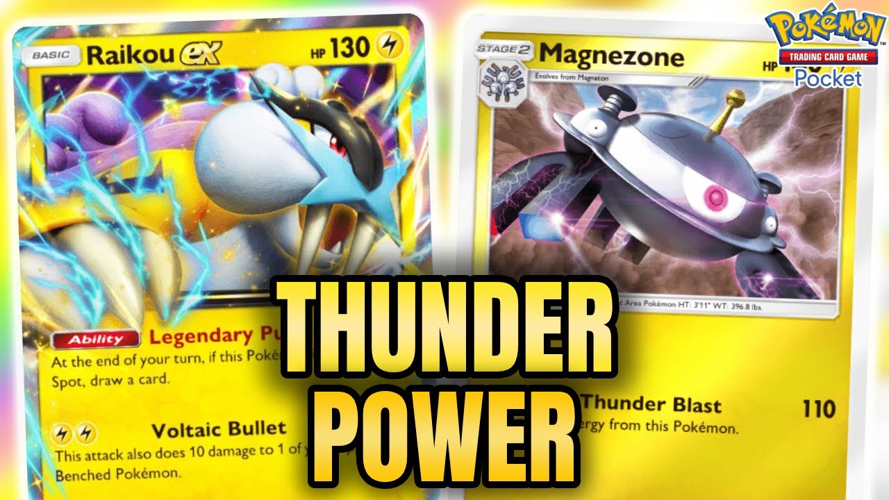 Райкоу Экс и Магнезон — потрясающее сочетание! | Pokemon TCG Pocket