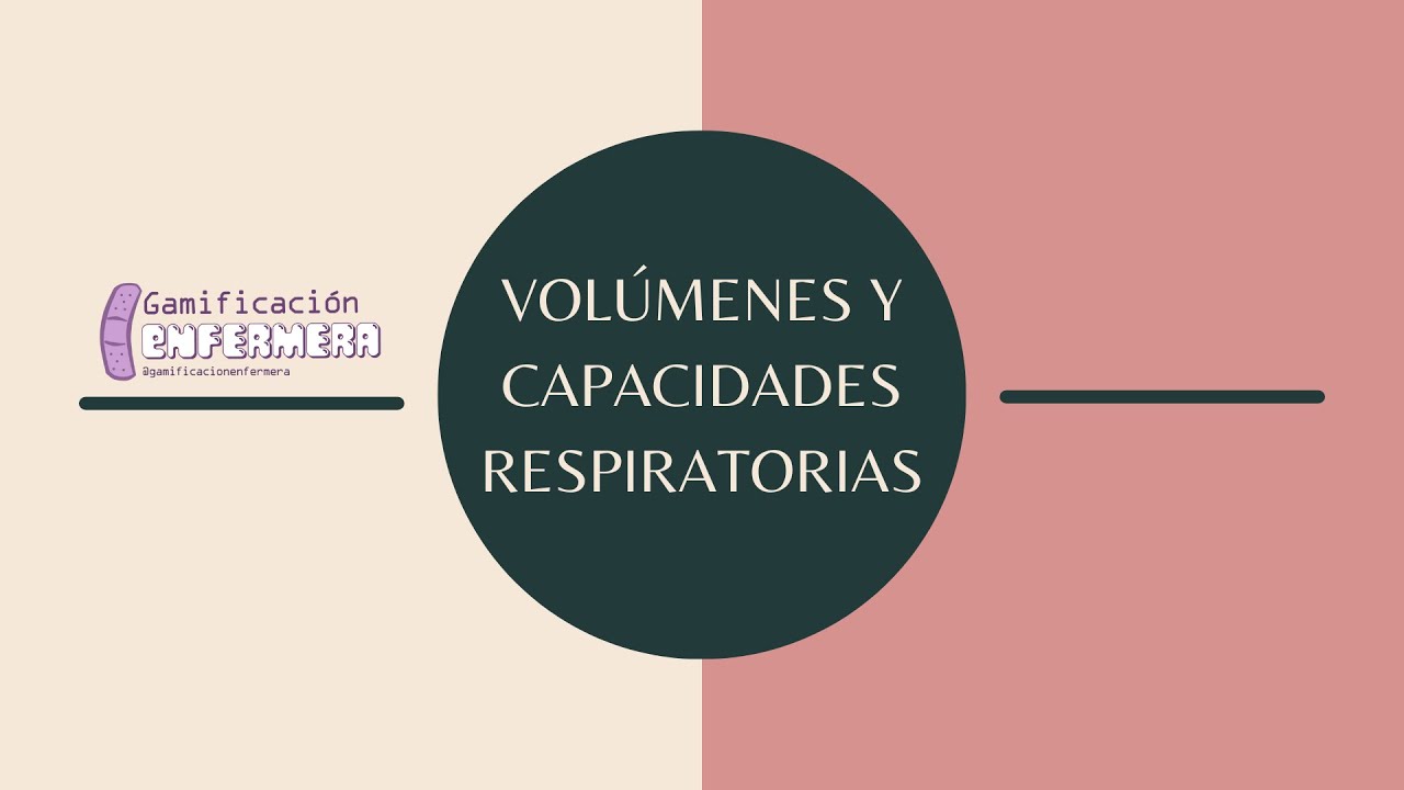 Volúmenes y capacidades respiratorias || Gamificación enfermera