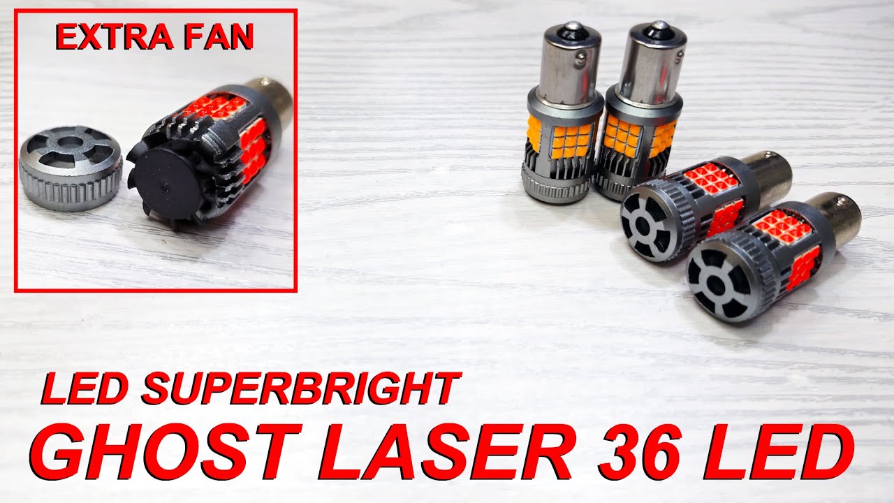 Lampu LED REM & Sein Ghost Laser Superbright 36 LED