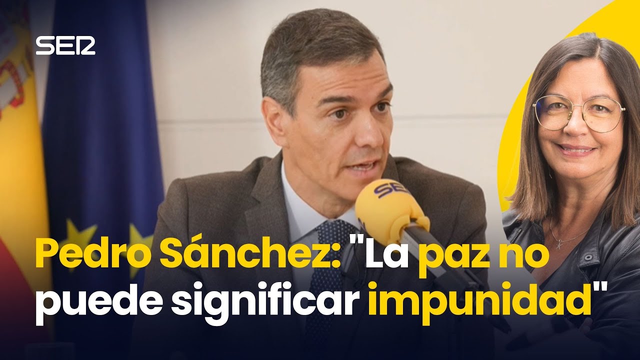 PEDRO SÁNCHEZ en 'Hoy por Hoy': 