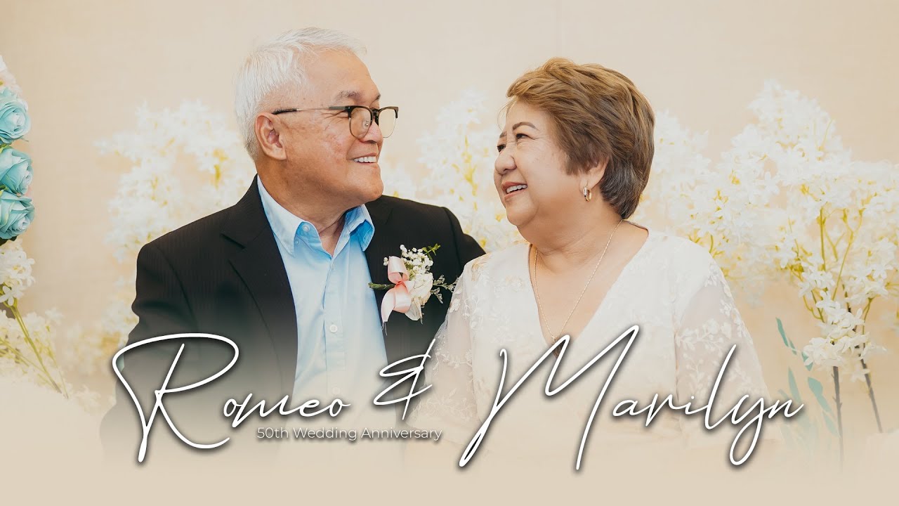 ROMEO AND MARILYN 50TH WEDDING ANNIVERSARY