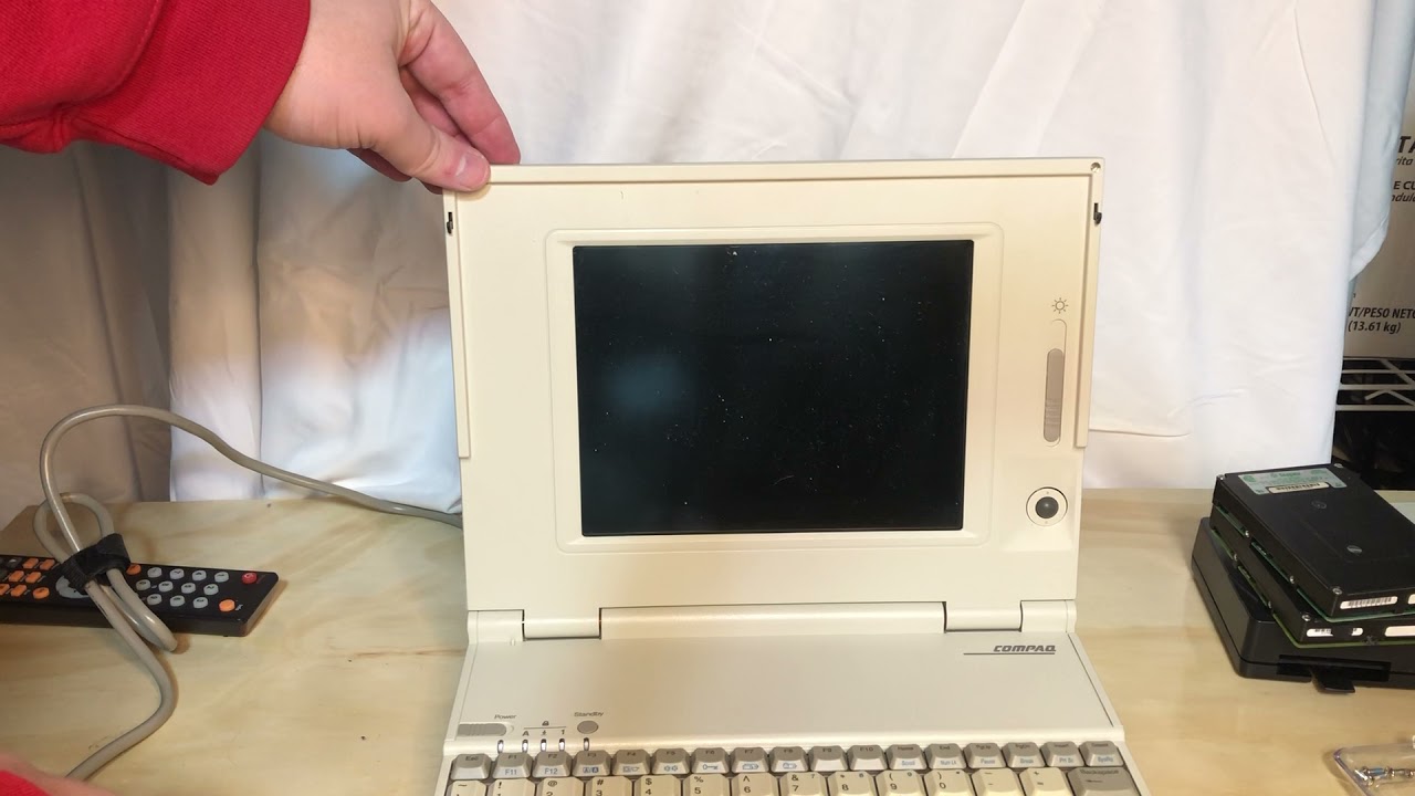 How not to ship computers and maybe a puzzle called a Compaq LTE Lite