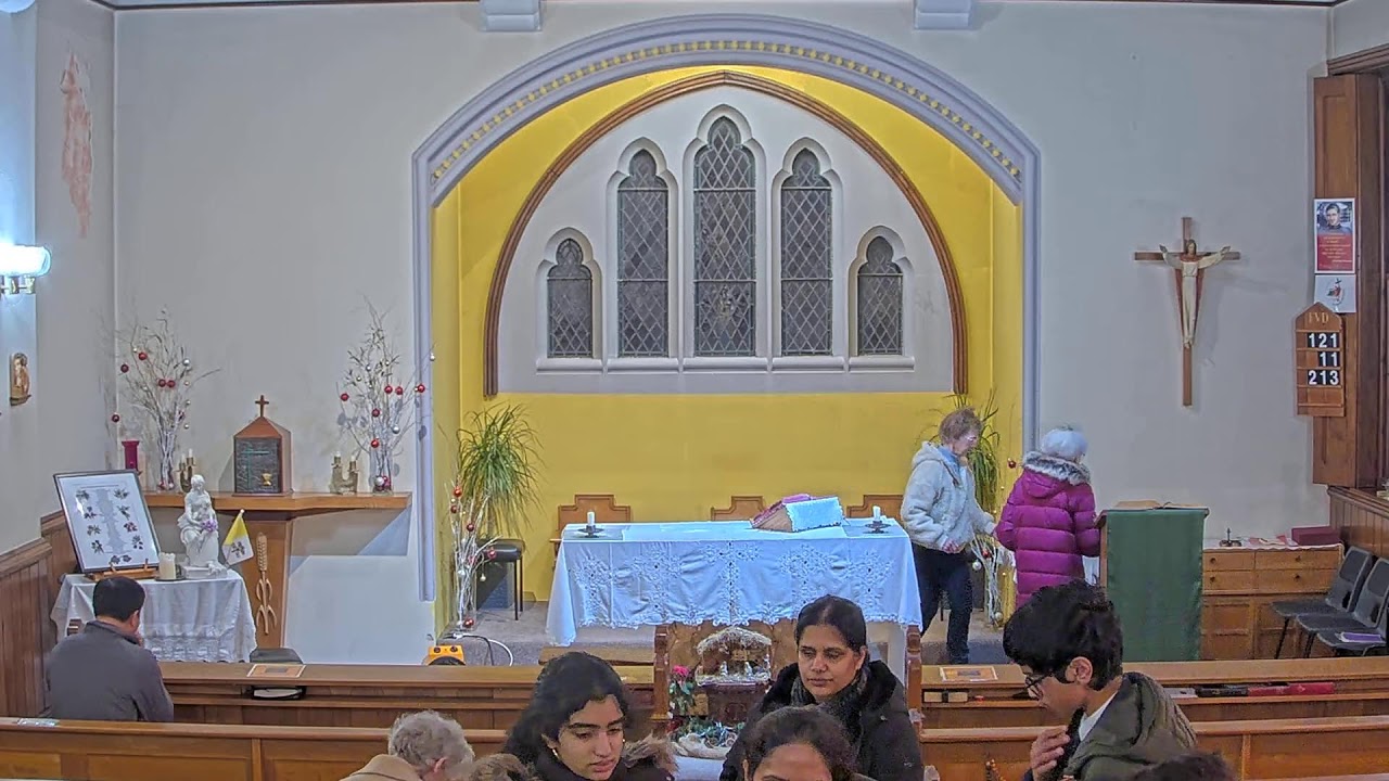 Friday 23.1.2026 6.45am Morning Prayer and Mass