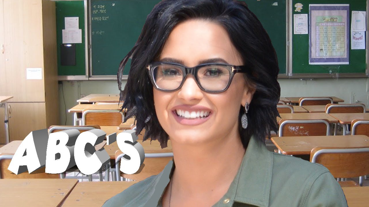 Learn The Alphabet With Demi Lovato