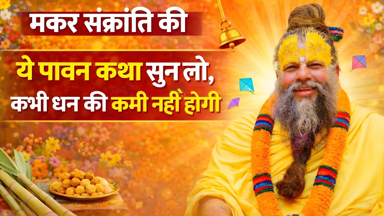 मकर संक्रांति की ये पावन कथा सुन लो , कभी धन की कमी नहीं होगी | प्रेमानंद जी महाराज |