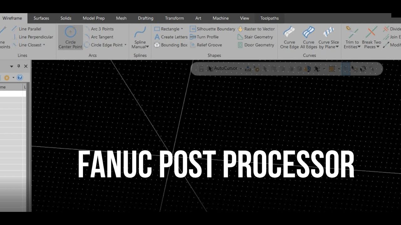 mastercam post processor