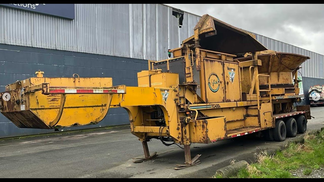 2001 Vermeer TG400A Hout versnipperaar