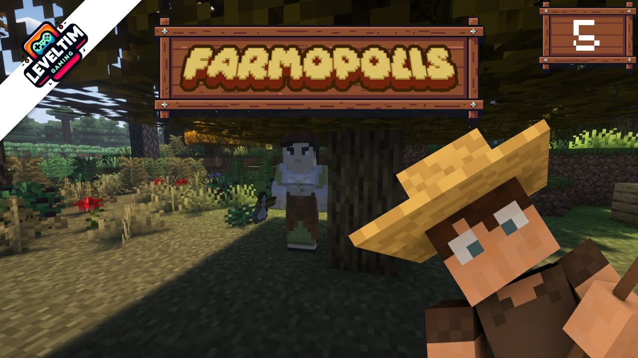 🤯 Selbst die VERWIRRUNG ist verwirrt! 🌀 | Minecraft - Farmopolis (#5) | LevelTim