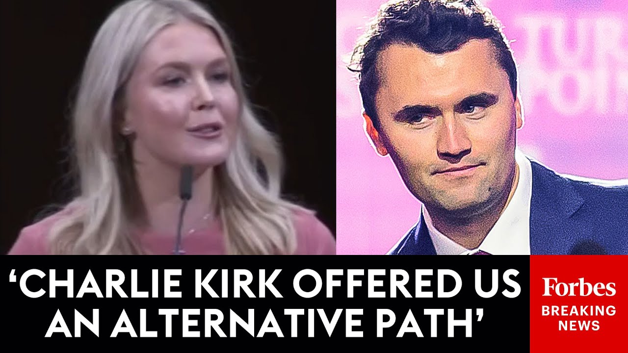 JUST IN: Karoline Leavitt Delivers Moving Tribute To Charlie Kirk At Memorial Service In D.C.