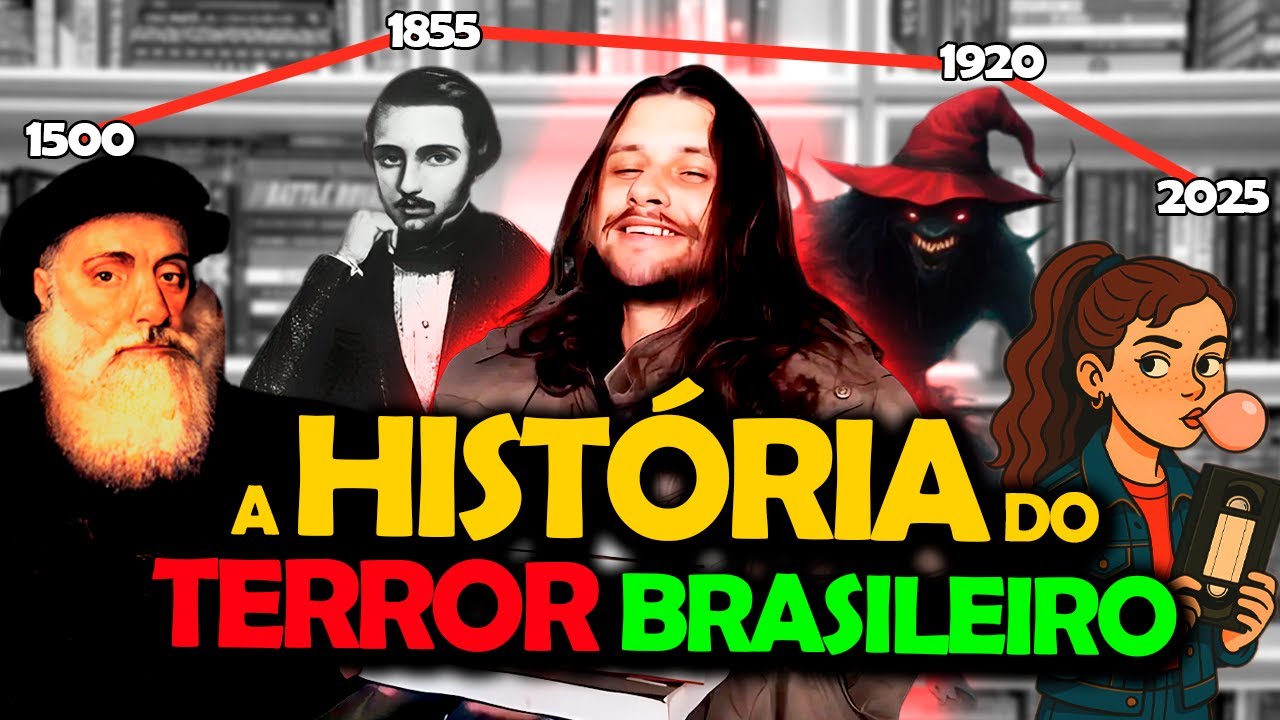 5 Livros IMPERD&Iacute;VEIS de TERROR BRASILEIRO ( + Relatos Sobrenaturais )