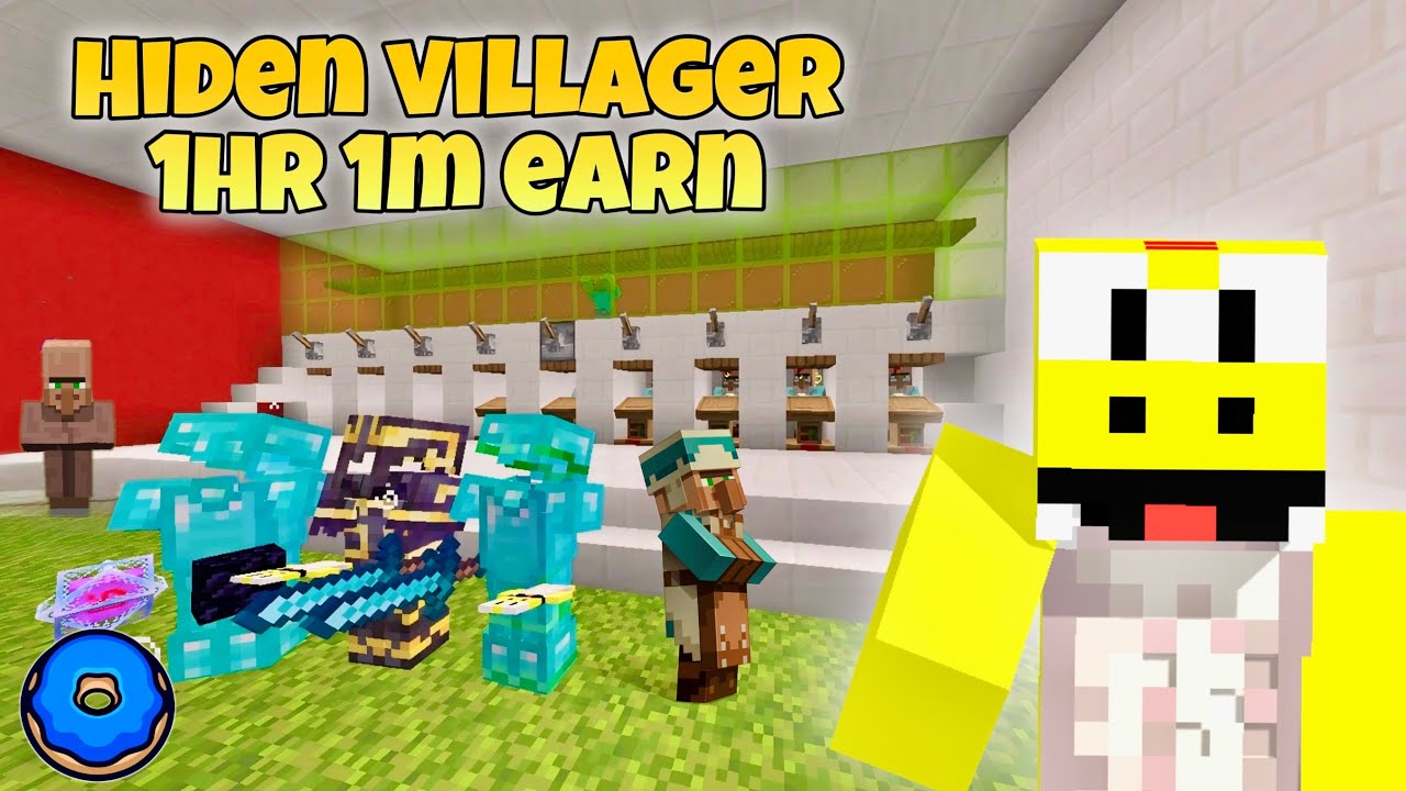 I Built A Trading hall In Donut SMP