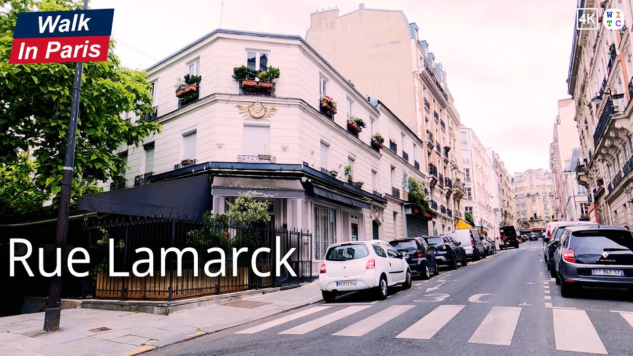 Rue Lamarck, Paris, France | paris walking tour | Paris walk | Paris street tour