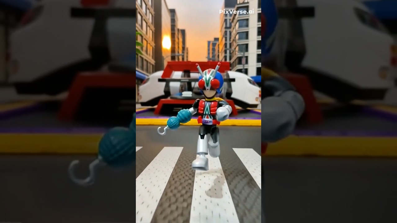 Riderman Starlight Version Blokees Action Figure 