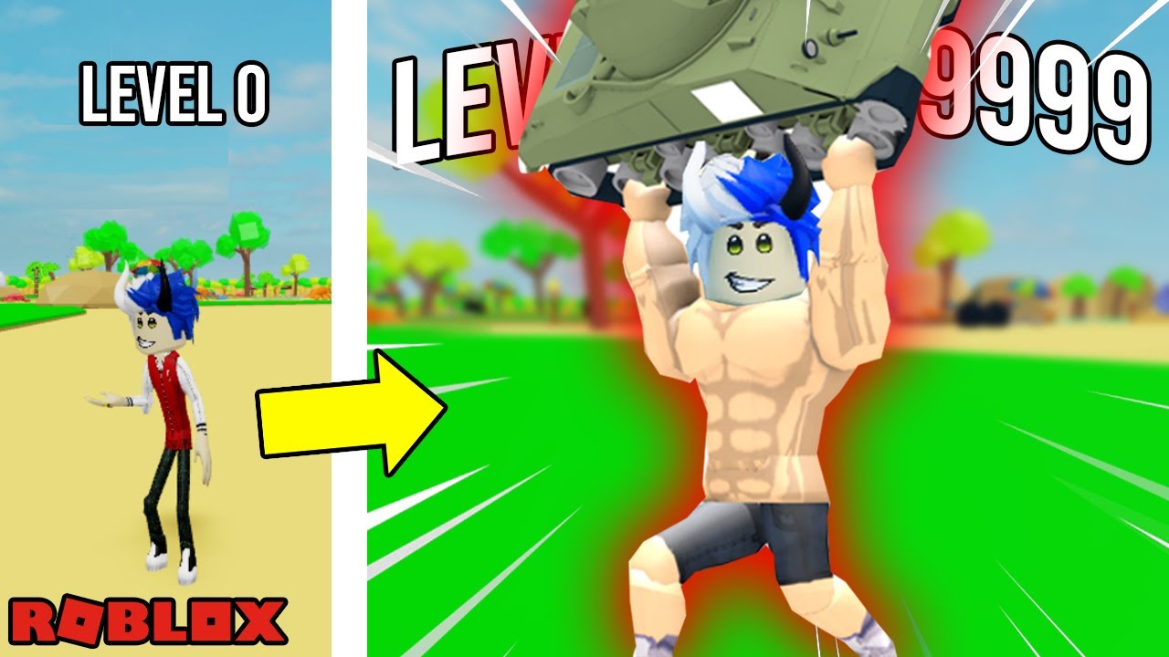 Roblox Lifting Simulator || Gusto Ko Lagi Akong Bully. 😂😂