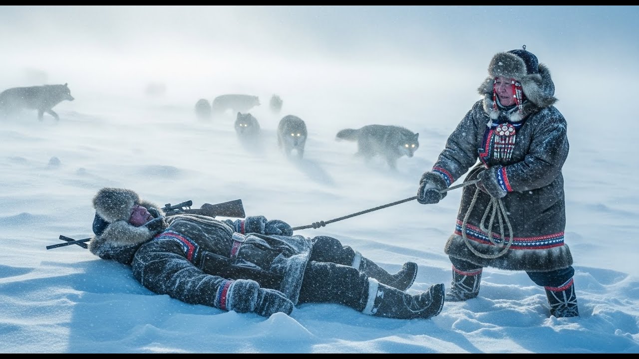 86-Year-Old Widow Fights Wolves at –74°C to Save Lost Hunter in Yakutia Blizzard | Extreme Survival