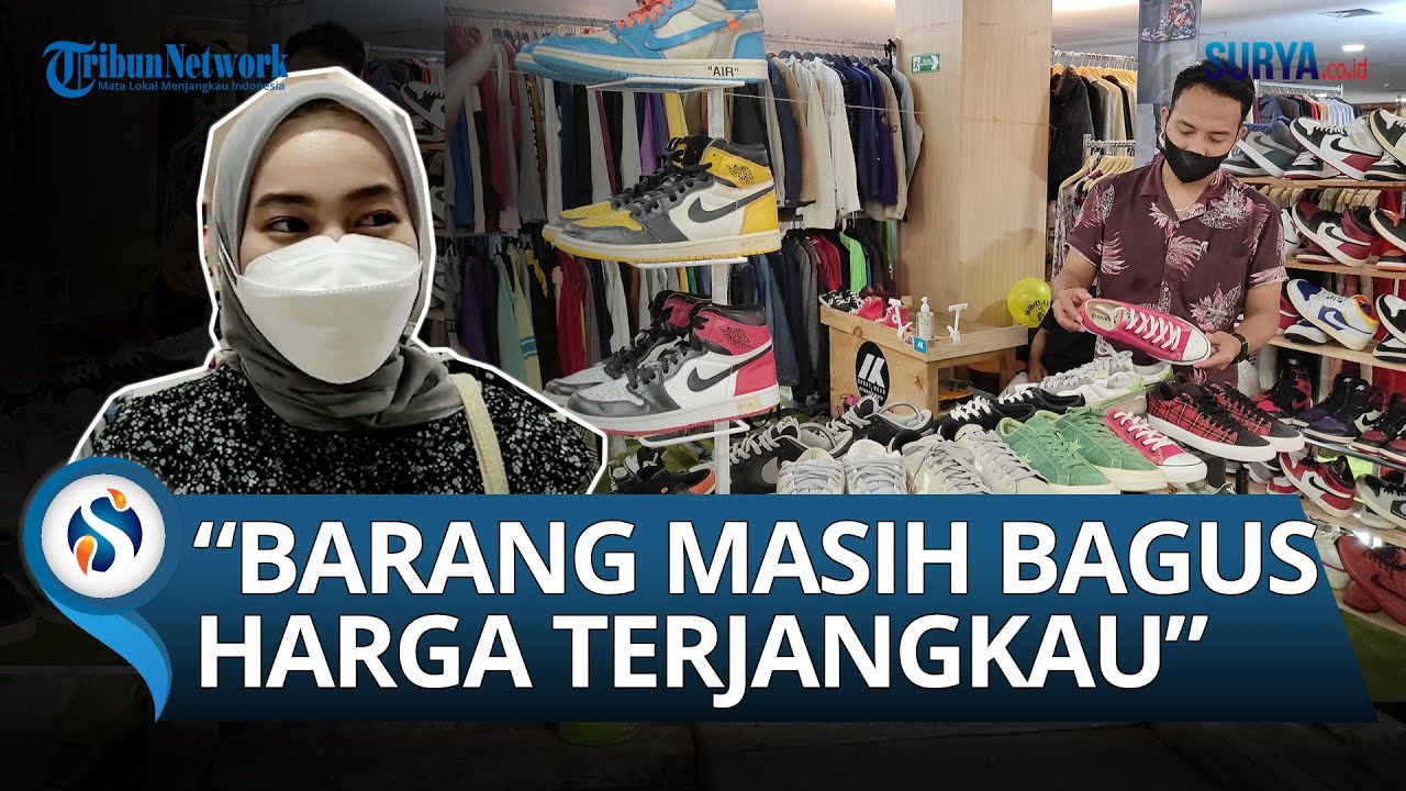 Thrifting di Festival Barang Bekas Blitar, Nike Air Jordan 1 Otentik Mulai dari Rp 500 Ribu
