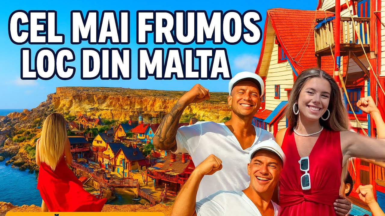 Cum am ajuns să fiu ACTRIȚĂ în Popeye Village, Malta 🎬😱