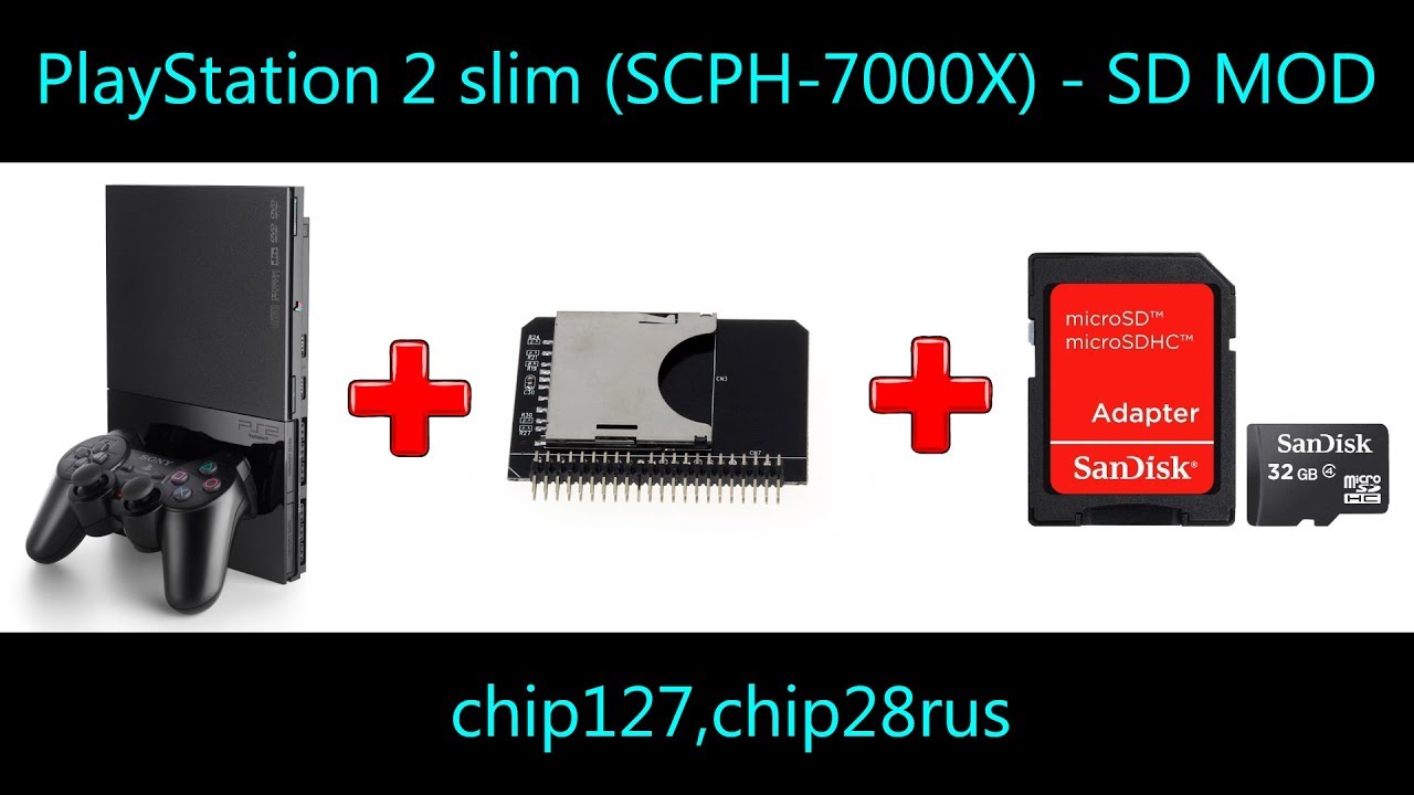 PS2 7000X SD MOD - Установка, проблемы (msata), решения.