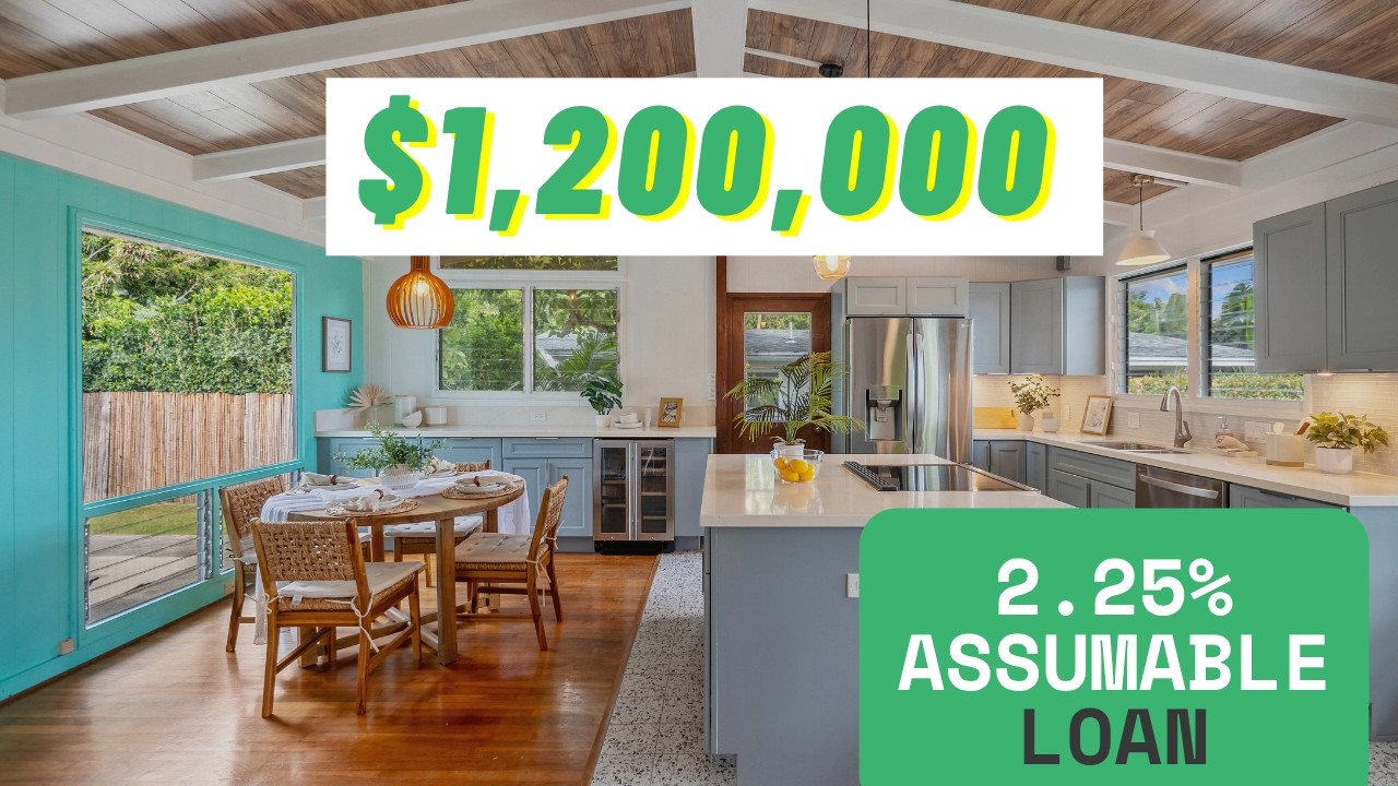 Kaneohe House For Sale | Kaneohe Property Tour | Hawaii VA Assumable at 2.25%