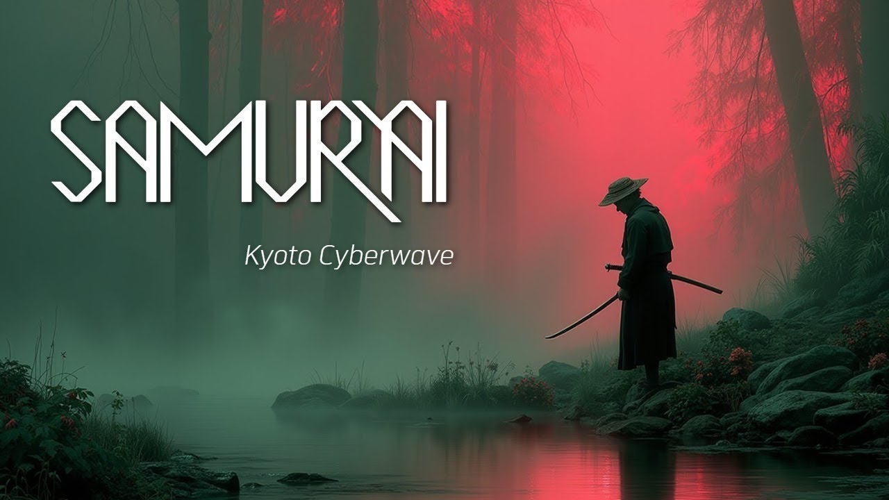 Dark Japanese Trap Bass Type Beat Hip Hop Mix Mysterious Samurai River Landscape