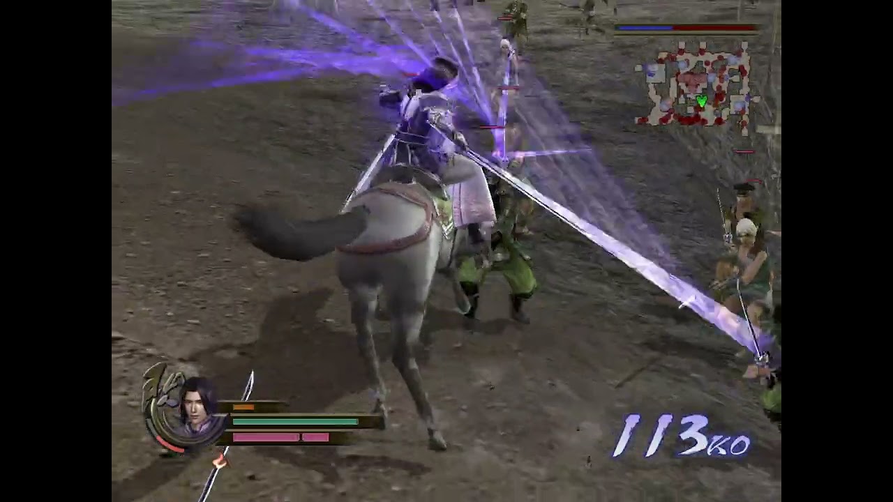 (Mitsuhide's Tale) Assault on the Saika - Easy Story Mode | Samurai Warriors 2 Gameplay
