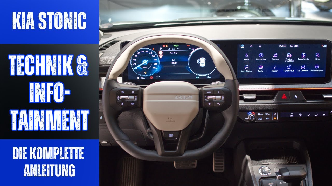 Kia Stonic - Die Anleitung - Technik, Cockpit & Infotainment/Multimedia (Facelift ab MJ 2026)