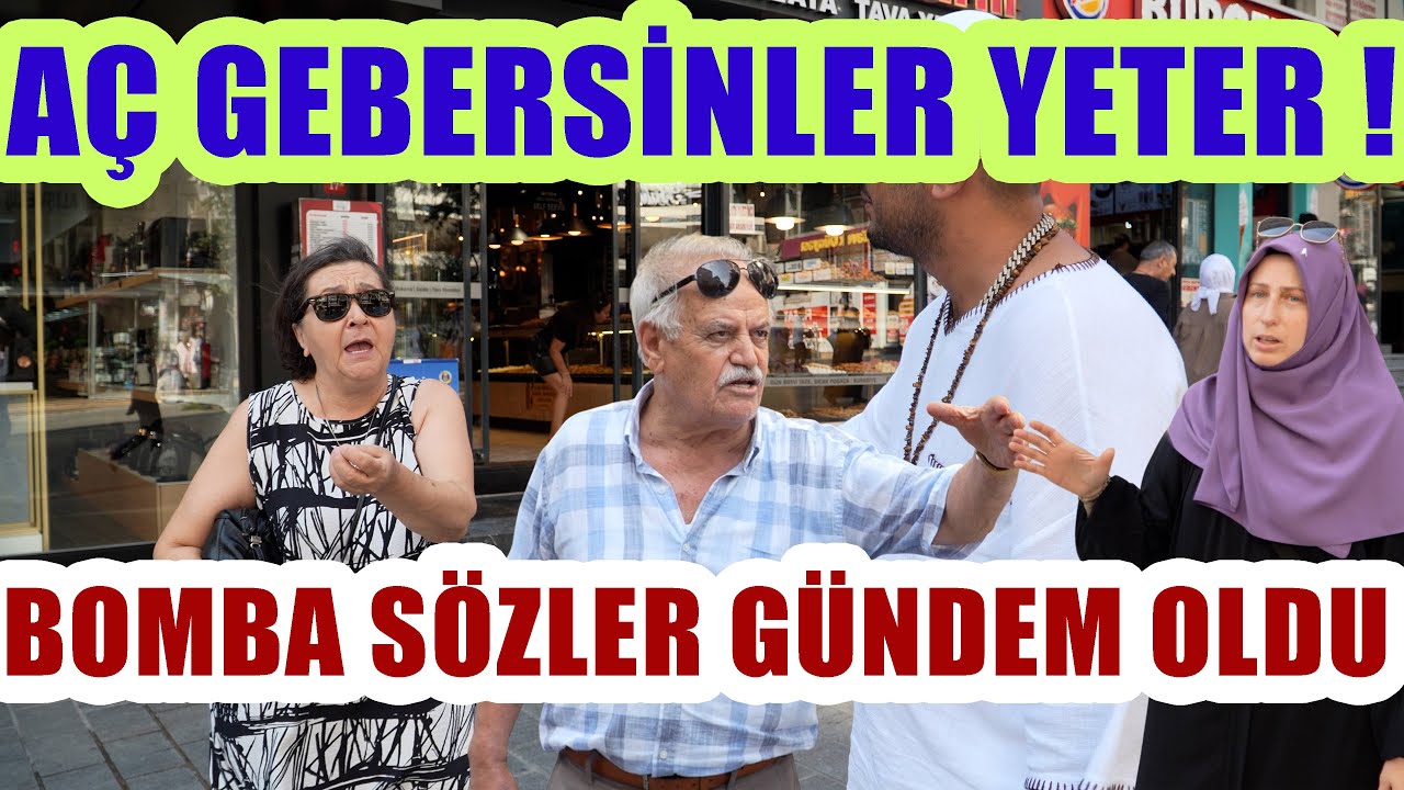 AÇ GEBERSİNLER ! DİPTE EKONOMİ BİTİRDİLER ÜLKEYİ ! HAPSE ATSIN KORKMUYORUM DEDİ. MUTLAKA İZLE.