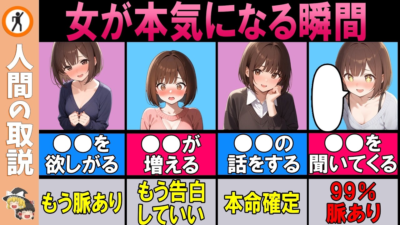 【8選】9割の男が気づけない脈ありサイン