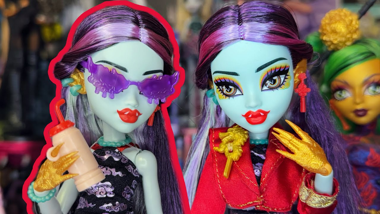 ВОЗВРАЩЕНИЕ ДЖИНИЯФАЙР ЛОНГ! Обзор куклы Monster High G3 Джинафайр Лонг