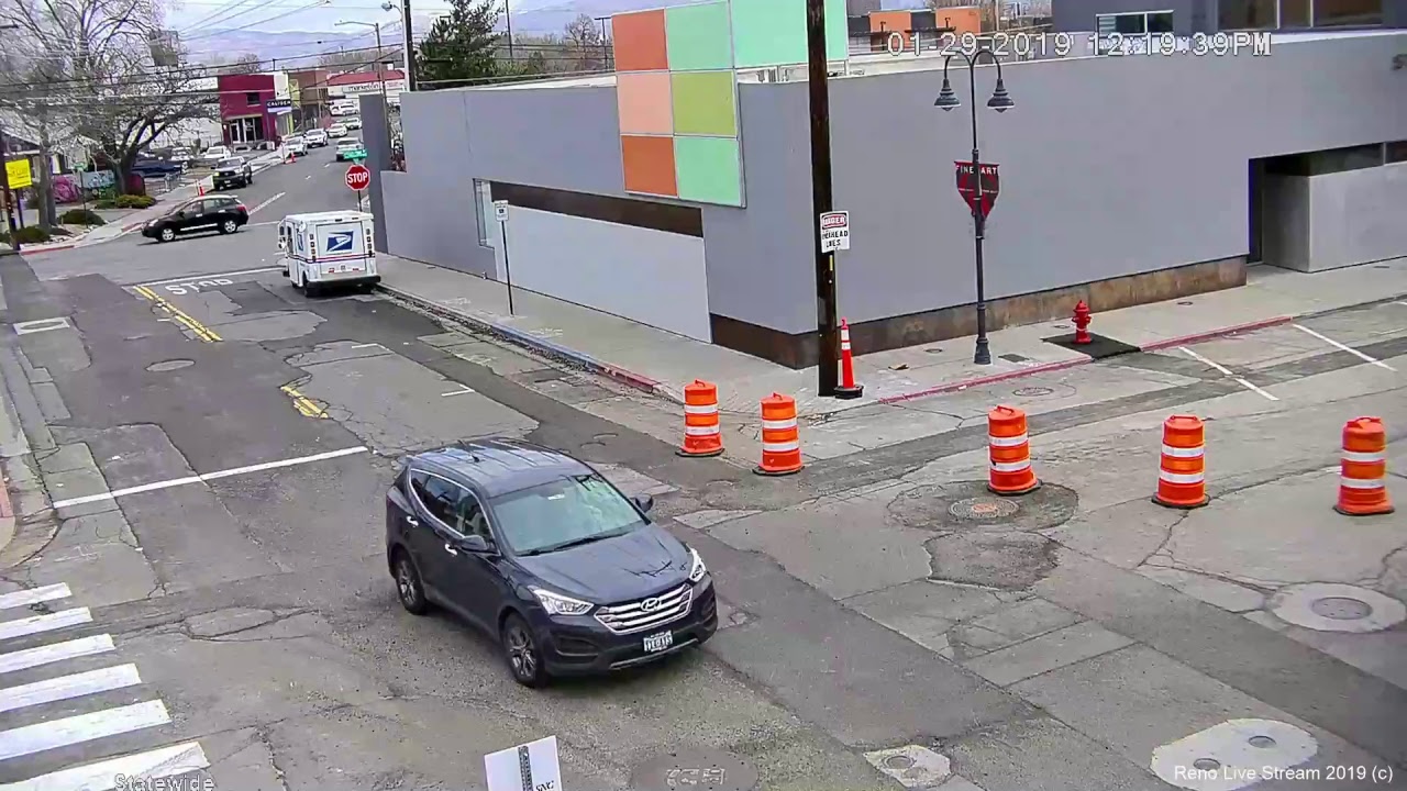 Reno Live! January 2019, Monday night after hours webcam. Midtown live stream Virginia Street Live