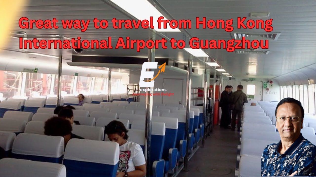 Great ways to travel from Hong Kong International Airport to Guangzhou #hongkong #guangzhou #ferry